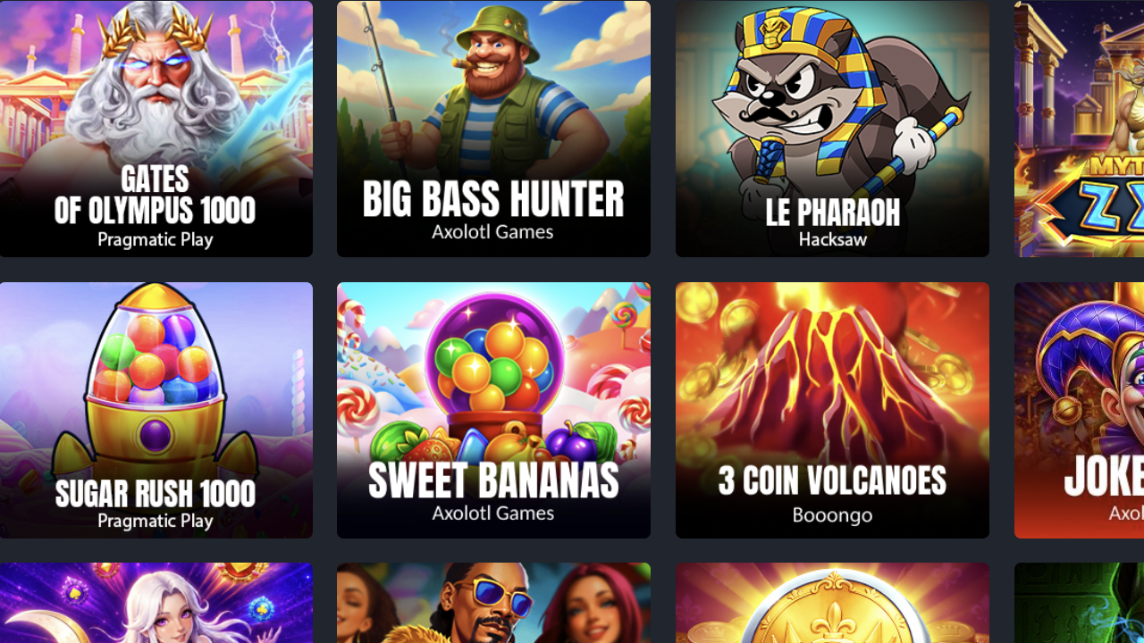 MyStake Casino games